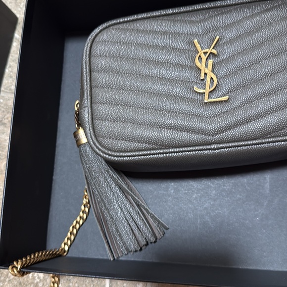 YSL Lou Mini Grain de Poudre Camera Bag - Picture 3 of 15